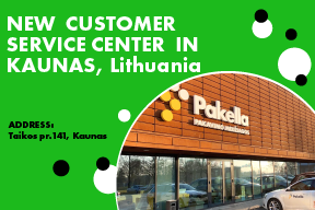 Naujas biuras, klientų aptarnavimo centras ir sandėlis Kaune, Lietuvoje