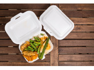 Containers for hot food