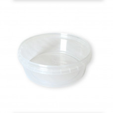 Container 500ml 140mm without lid, transparent PP