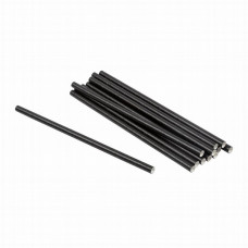 Paper straws 8mm*150mm, black