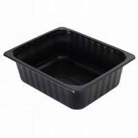Sealable tray 325 x 265 x 100mm black PP