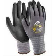 Work gloves Active FLEX, nylon with nitrile coating, gray, size 9(L)