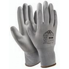 Work gloves Active FLEX, tricot with PU coating, gray, size 9(L)