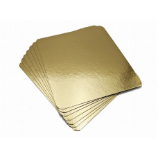 Картонный лоток 130х200х0,85мм Золото/Серебро