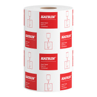 Katrin, paper towel rolls Roll S2, 2-ply, 12 rolls/pack, white, 20,5cm x 75m