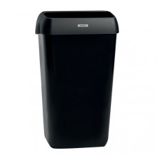 Katrin, garbage can 25 l, plastic, black