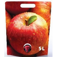 Bag for apple juice 5L with tap 180my