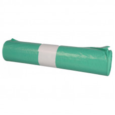 Trash bags  100L 700x1100mm 60my green LDPE