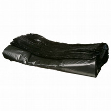 Maišeliai su rankenomis 38+20x60 cm, 25kg, juodi su spauda Boss HDPE