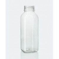 Buteliukas rPET Bella 250ml @38mm, be dangtelio, skaidrus (150vnt/pok)