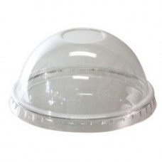 Dome lids withouth hole, 95mm, transparent
