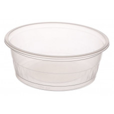 Apvalus indelis salotoms 500 ml / C-124, skaidrus PP