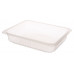 Sealable tray 190 x 144 x 40mm, transparent PP