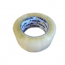 Packaging tape 38mm x 66m, transparent, acrylic 