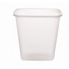 Container for salads 108x82 mm, 500ml, transparent PP