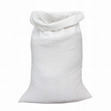 PP woven bag 45x60cm, white