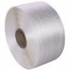 Woven strapping strap 19mm x 600m, white
