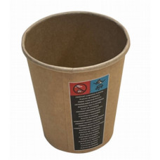 Paper cup 300ml/ 12oz 90mm Kraft, SUP MULTI