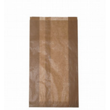 Popierinis maišelis 200x80x360 mm, rudas, 20294 7,71kg,1000vnt/dėž