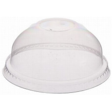 Lid for cup 95mm, dome withouth hole, transparent PET