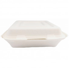 ECO cukranendrių dėžutė maisto išsinešimui 238,2 * 234,5 * 76,3mm, balta