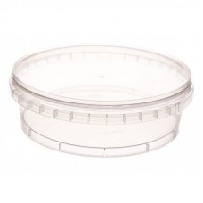 Container 200/250ml 121mm without lid, transparent PP